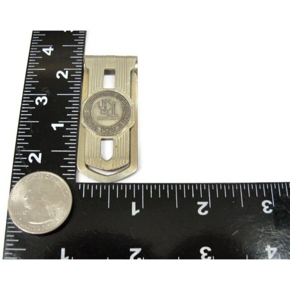 Vintage Brotherhood of Paper Makers Money Clip Bastion Bros. Rochester New York - Picture 9 of 10